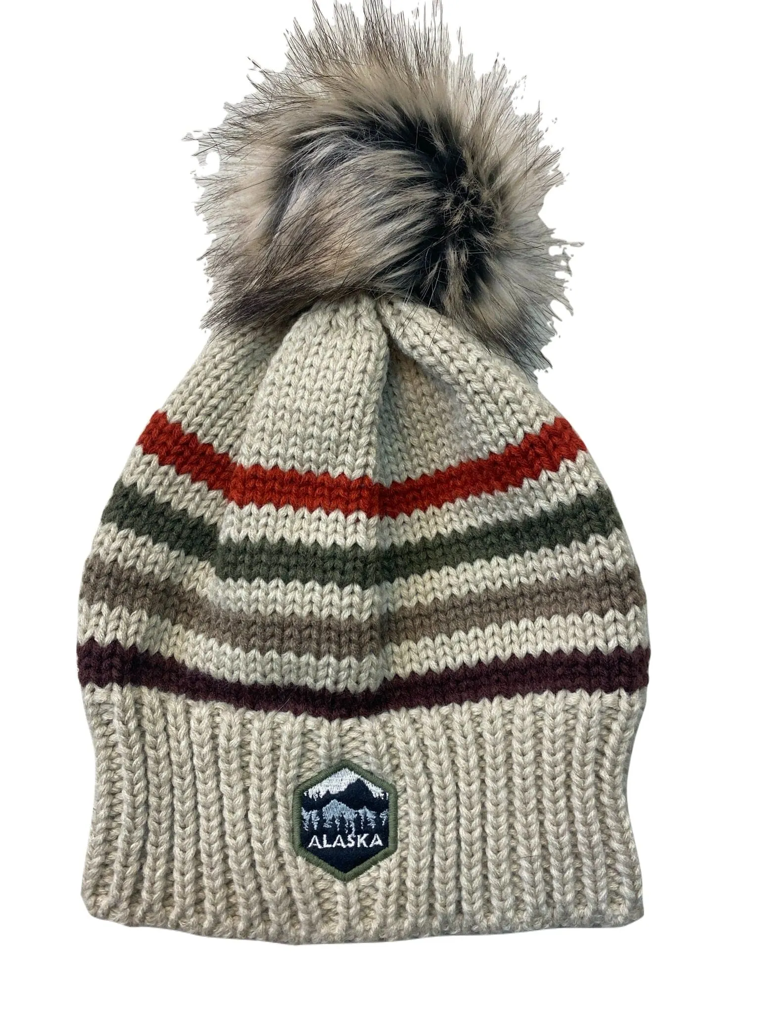 4 Stripe Mountain Patch,  Winter Hat