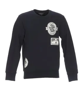 Alexander McQueen Patch Detail Crewneck Jumper