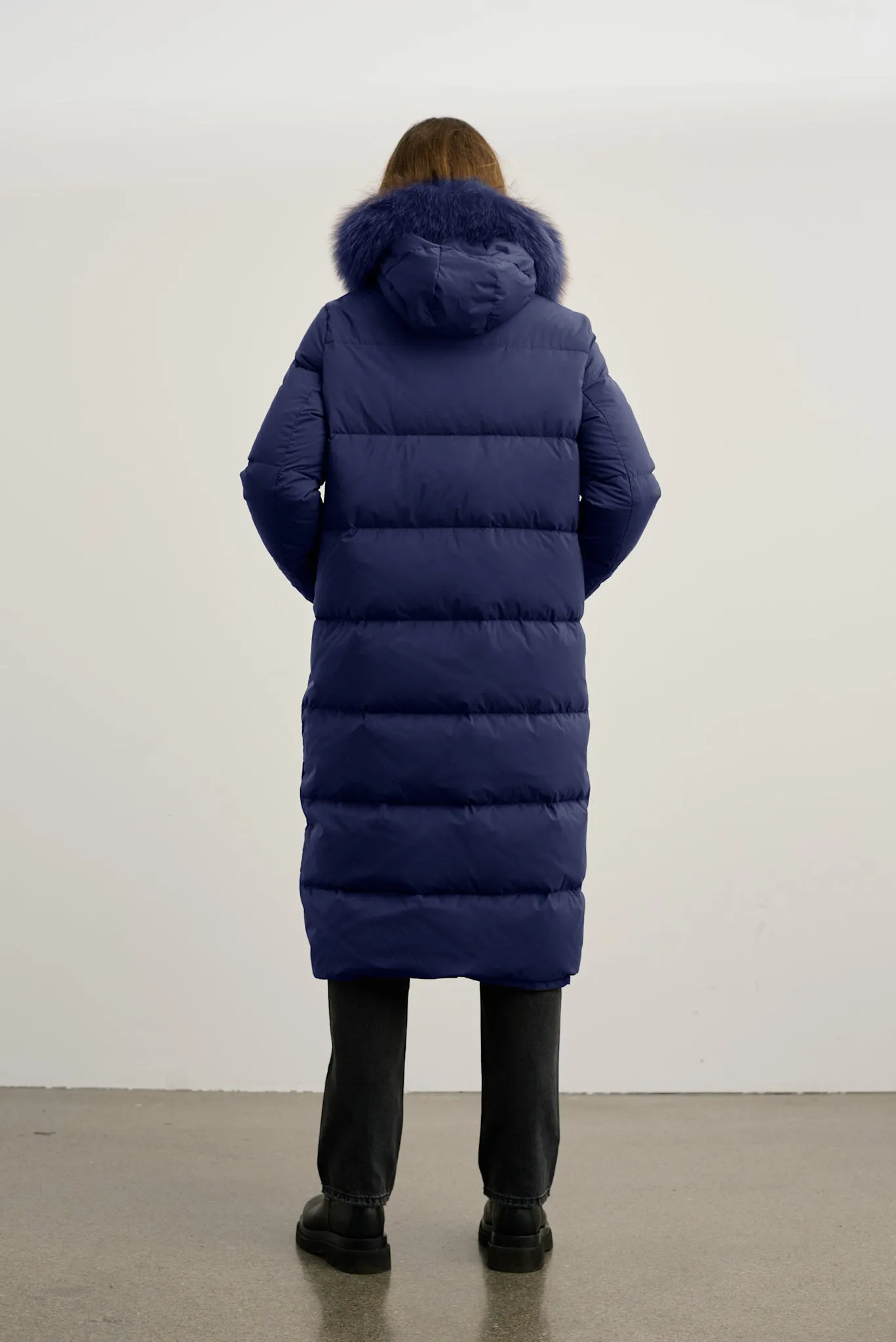 ALVA COAT - NAVY
