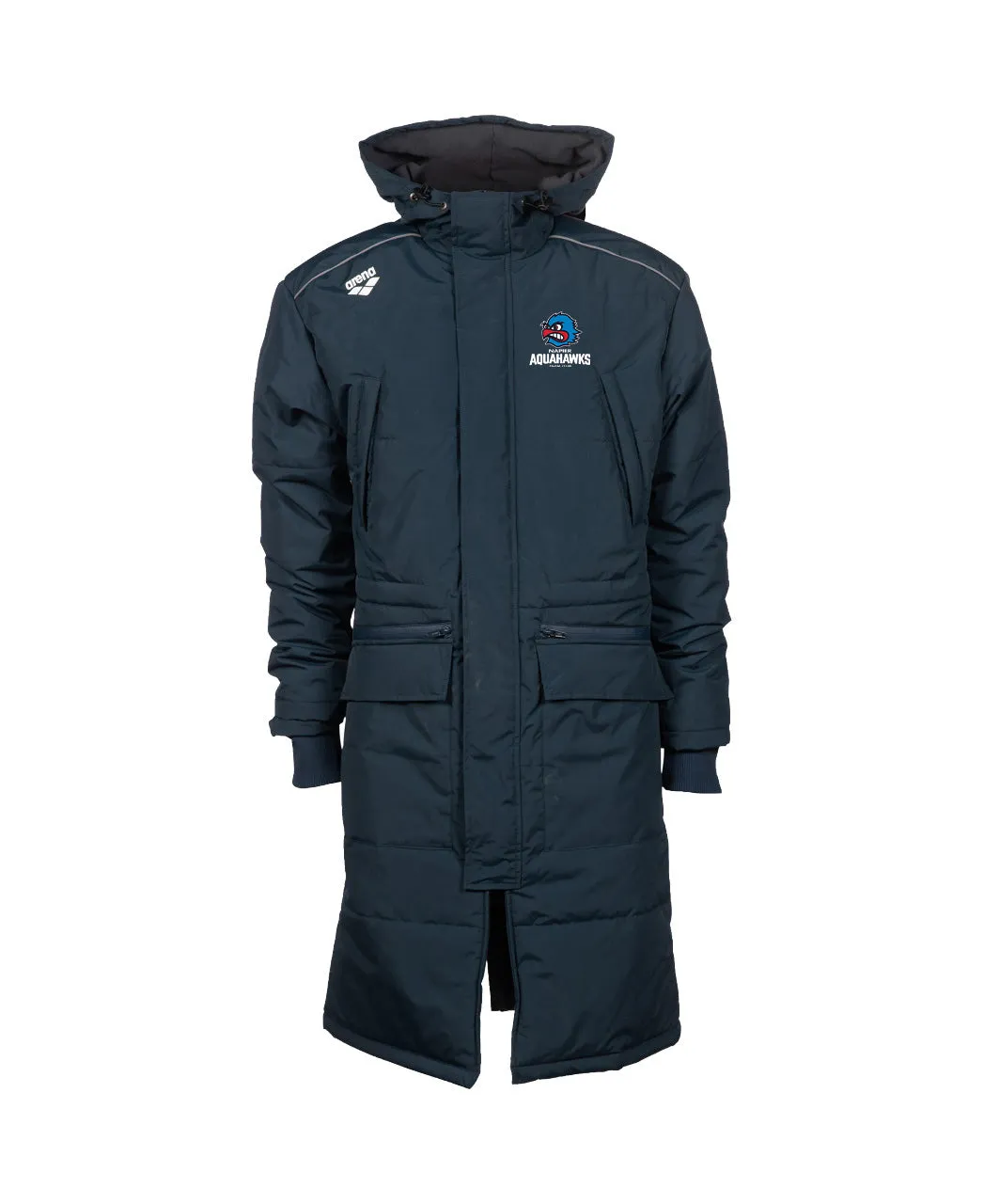 Aquahawks Team Parka Solid - Navy