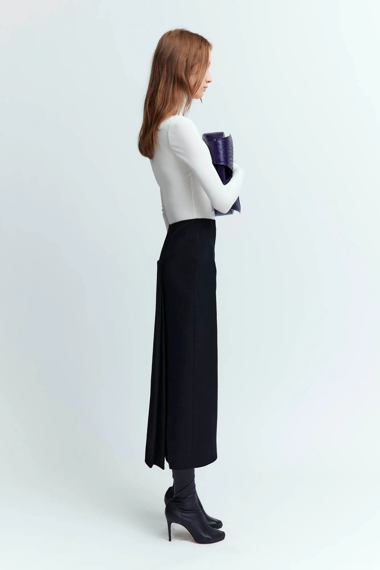 Arne Skirt in Twill Tailoring
