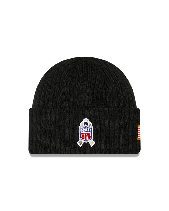 Baltimore Ravens New Era Salute To Service 2022 Sport Cuffed Knit Hat