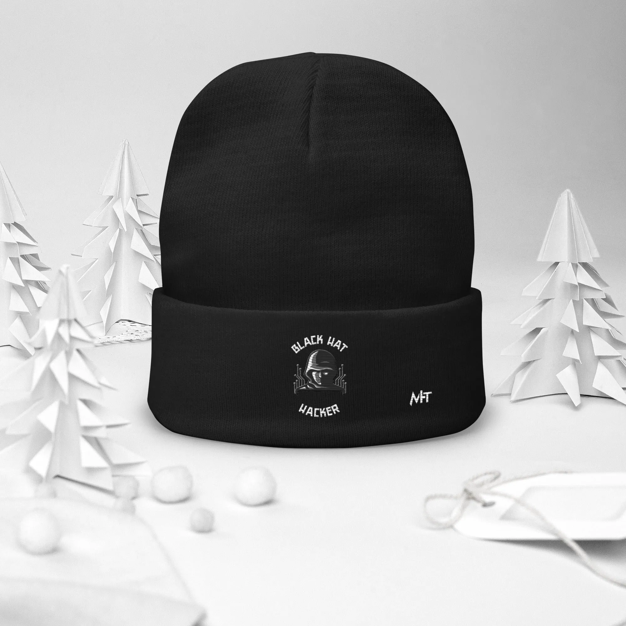Black Hat Hacker - Embroidered Beanie