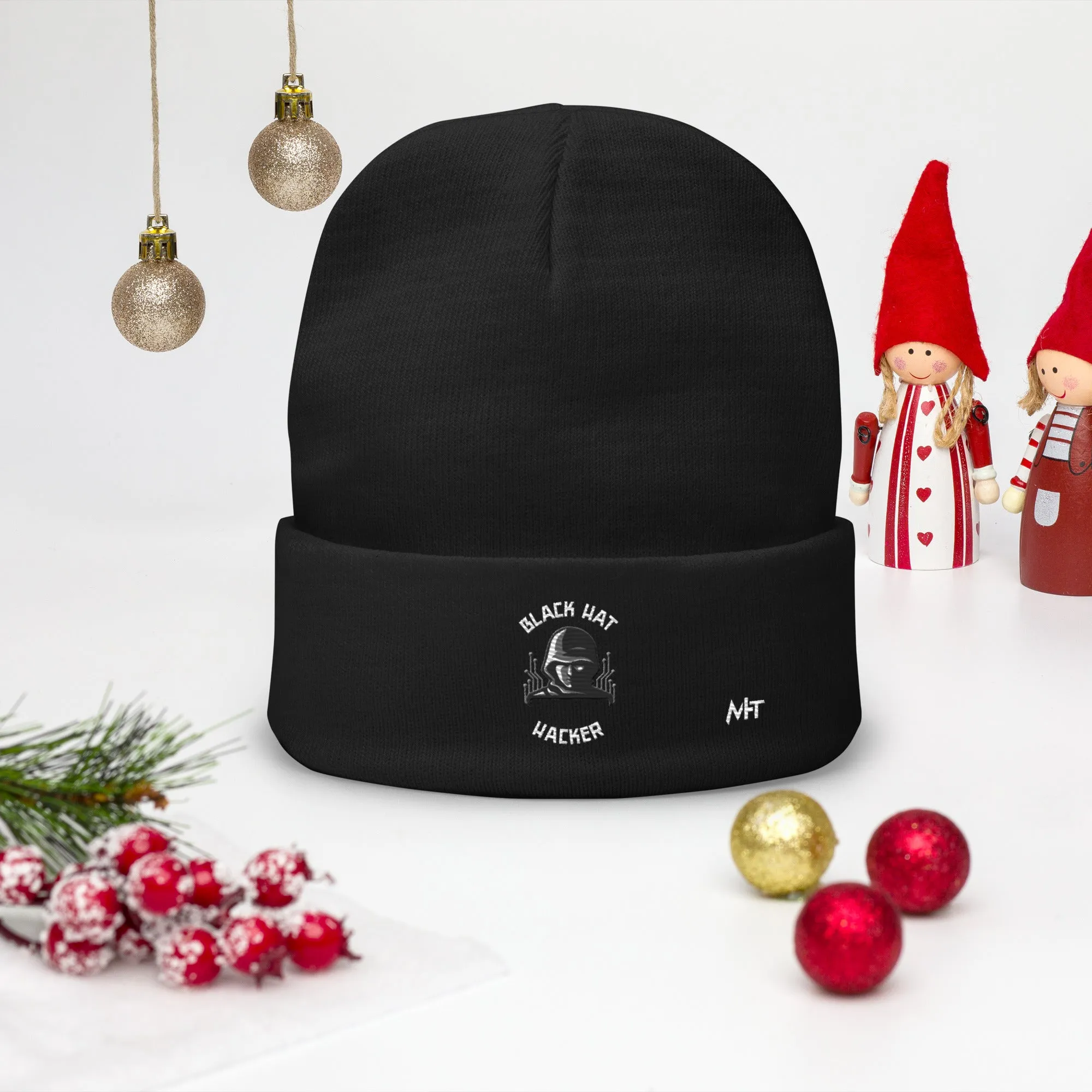 Black Hat Hacker - Embroidered Beanie
