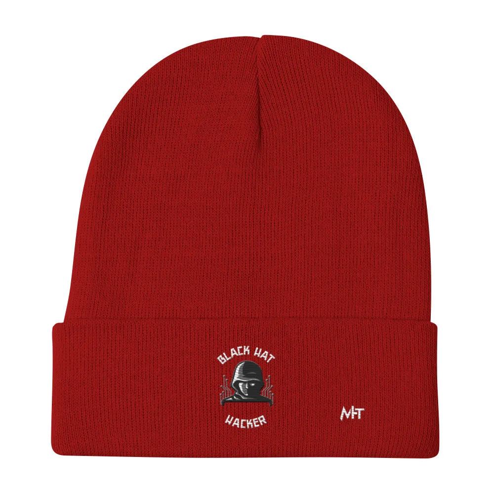 Black Hat Hacker - Embroidered Beanie