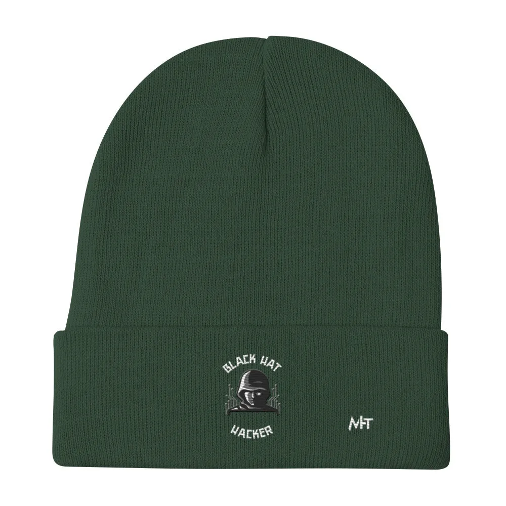 Black Hat Hacker - Embroidered Beanie