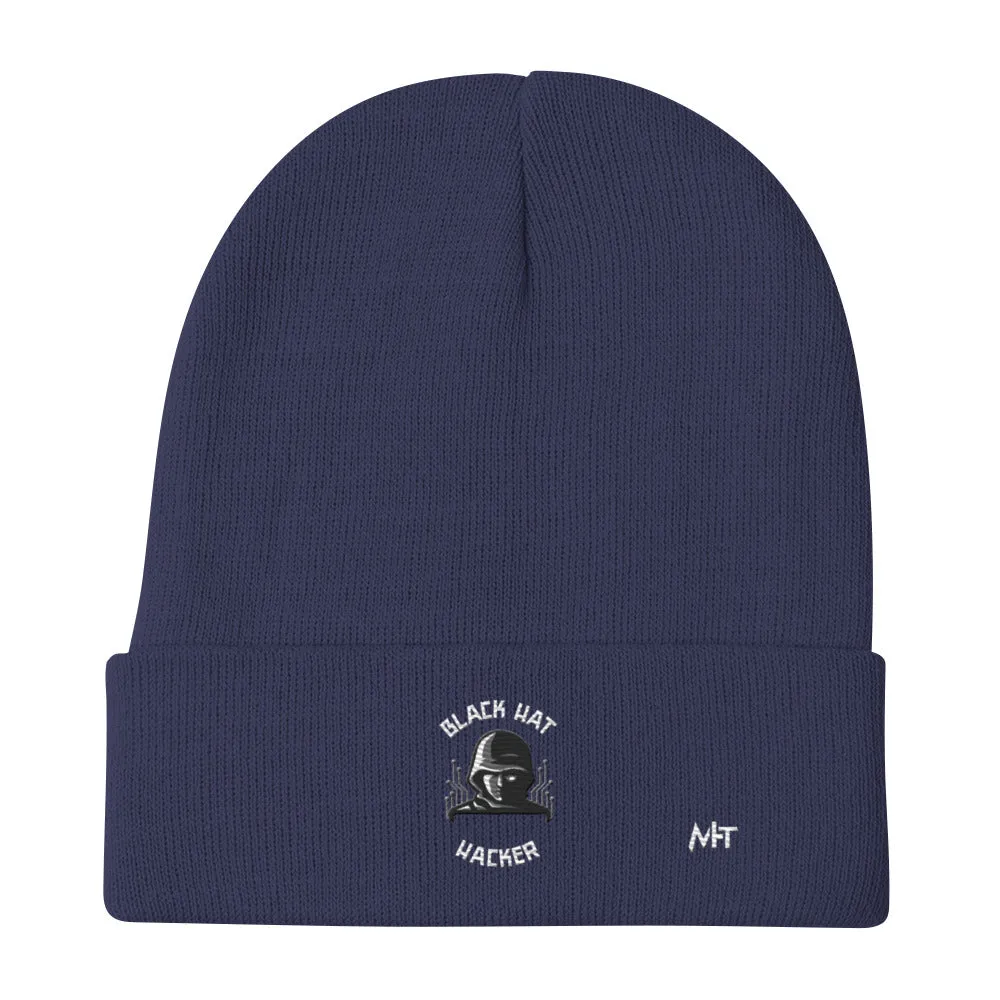 Black Hat Hacker - Embroidered Beanie