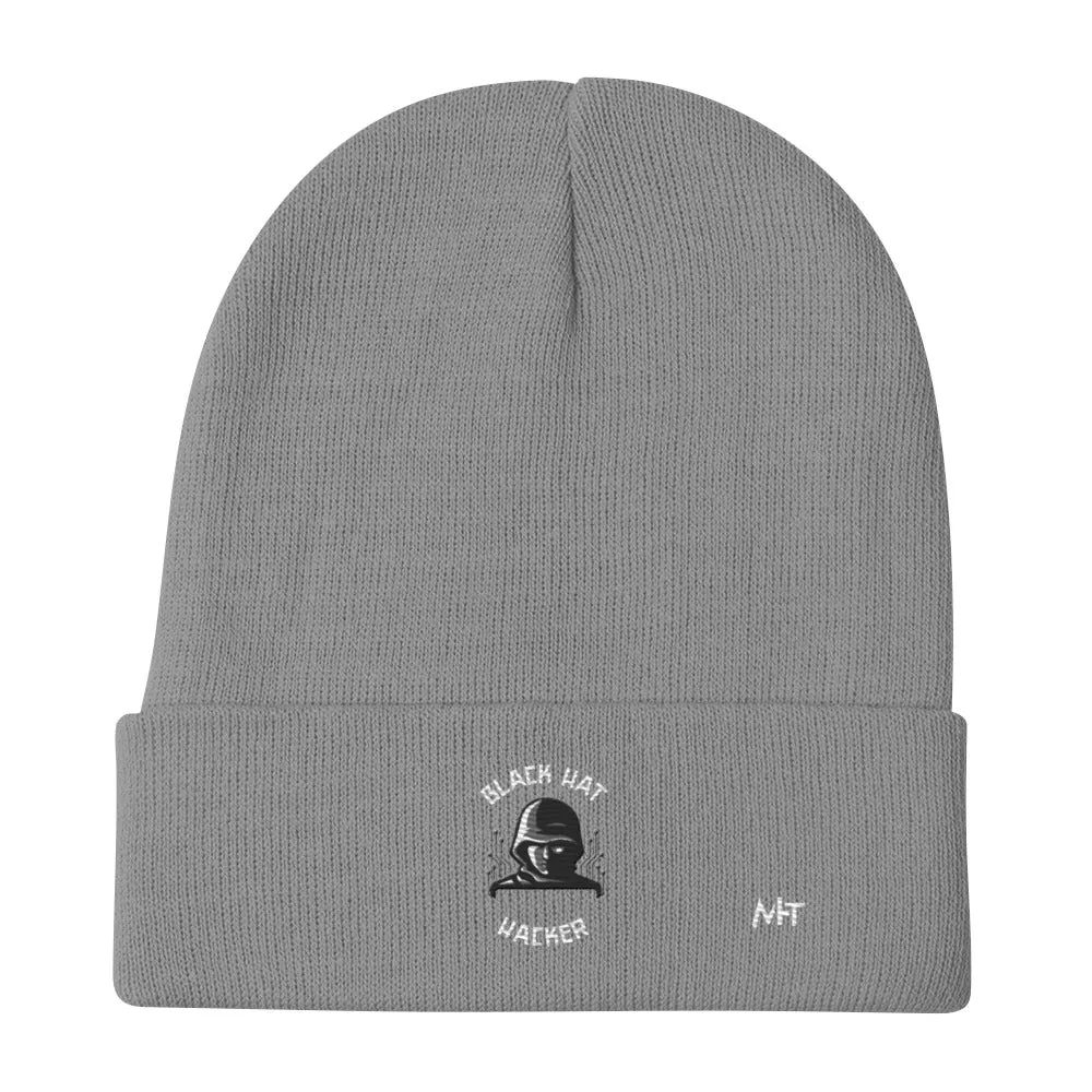 Black Hat Hacker - Embroidered Beanie