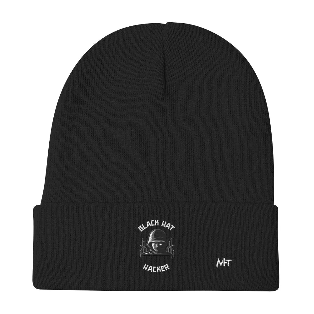 Black Hat Hacker - Embroidered Beanie