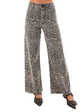 Bold Stride Leopard Print Pants