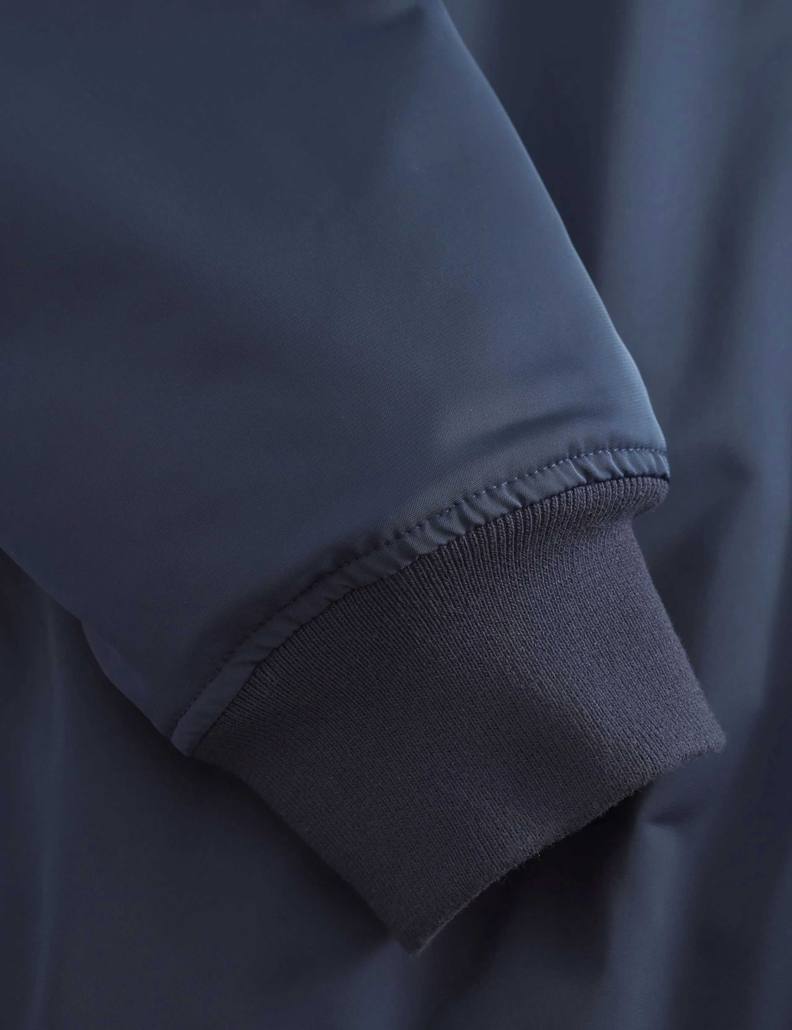 BOW BOMBER JACKET - NAVY