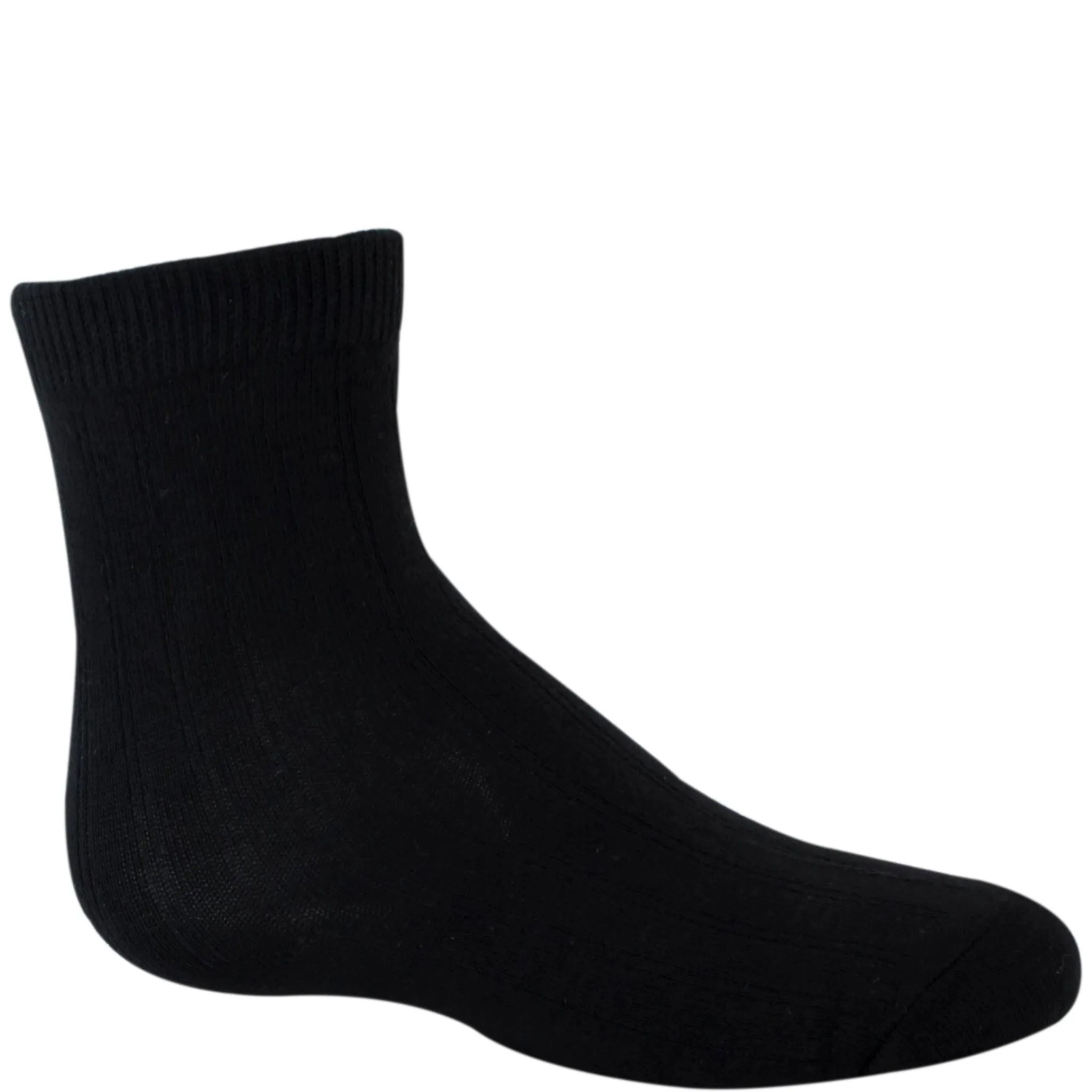 Boy's Classic Rib Knit Crew Socks 1159