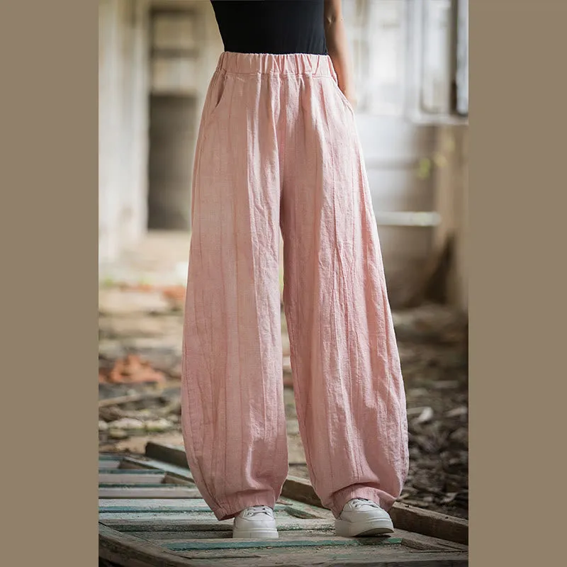 Buddha Stones Retro Tie Dye Harem Pants Casual Women's Yoga Pants With Pockets