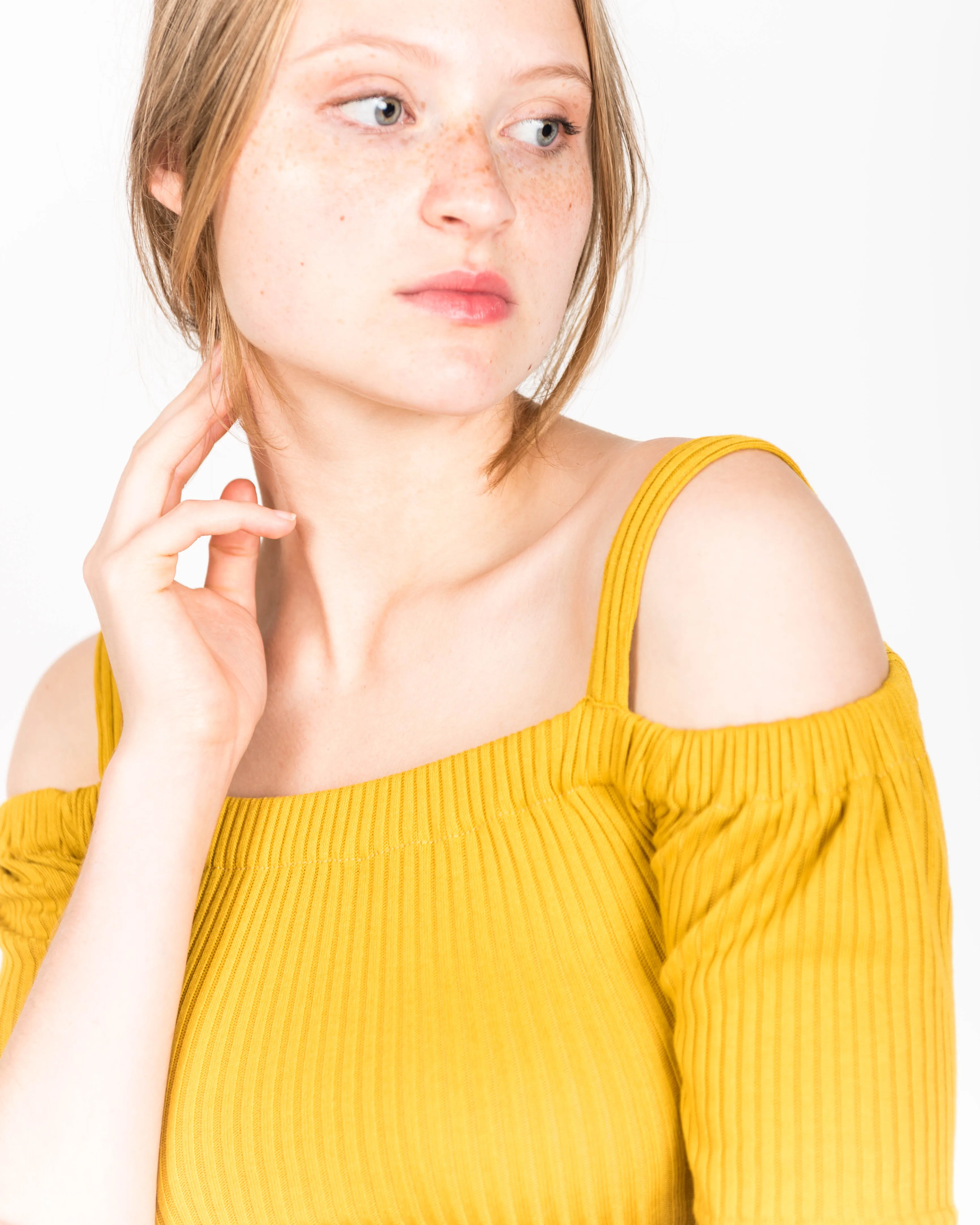 Capulet dress in gold