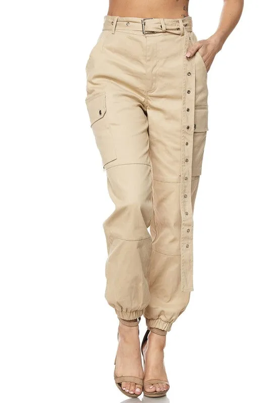Cargo Belted Pants