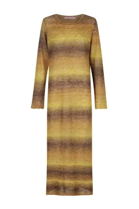Caruso Boxy Knit Dress Gradient