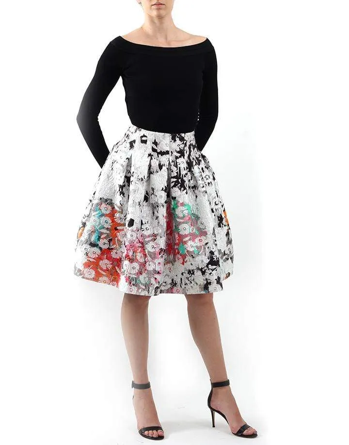 Catalan Pleated Skirt