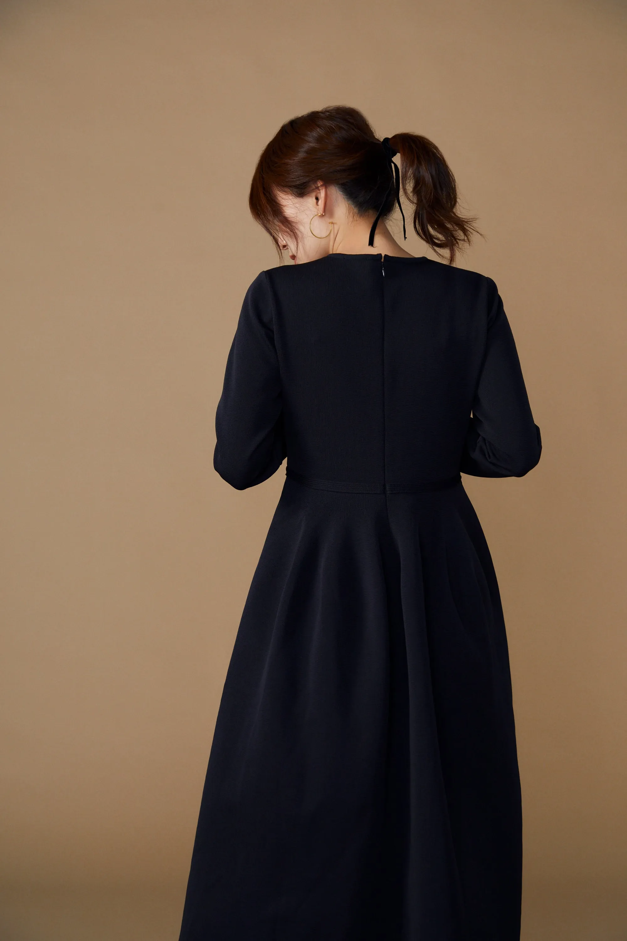 Christina knit dress (Black)