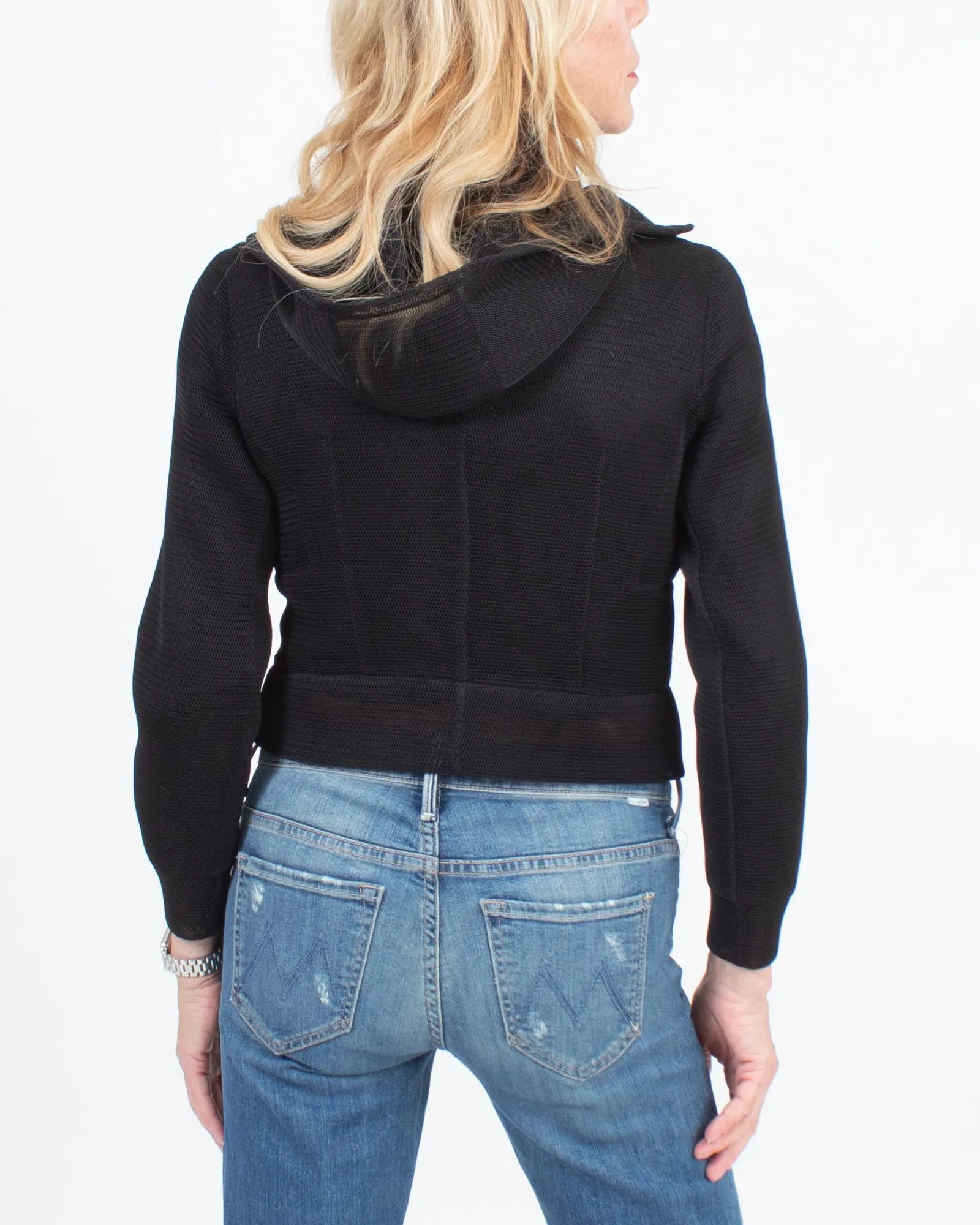 Cropped Mesh Jacket