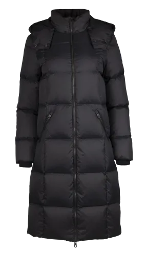 D2. Classic Long Down Coat - Black