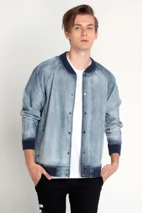 Denim Bomber Jacket