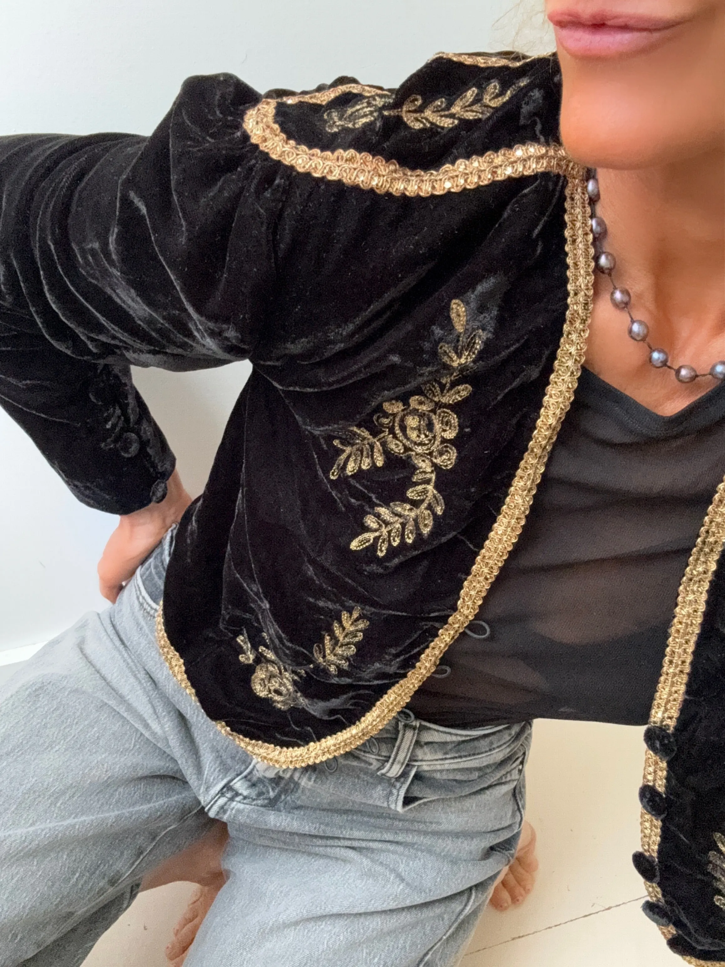 Free People Abbie Bed Jacket