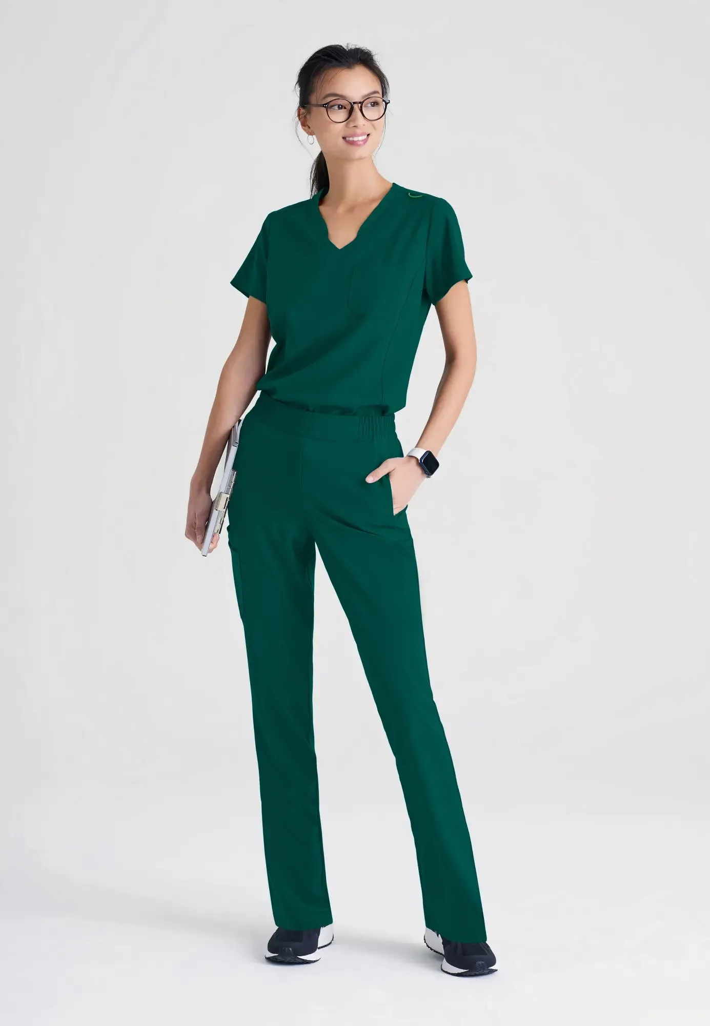 Grey's Anatomy Women's Cosmo Pant - Hunter Green
