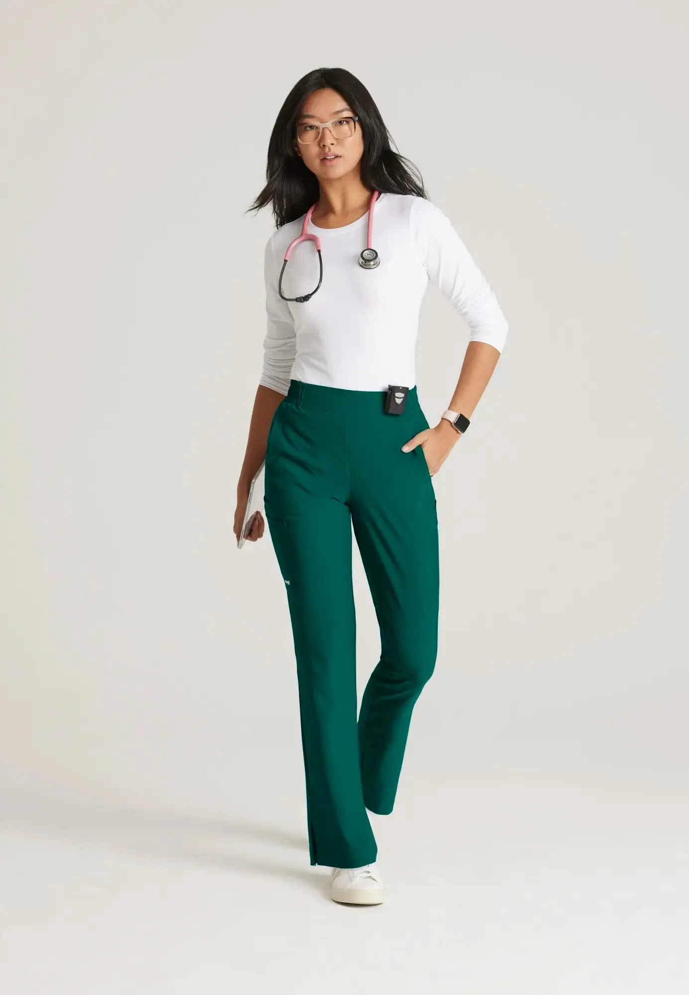 Grey's Anatomy Women's Cosmo Pant - Hunter Green