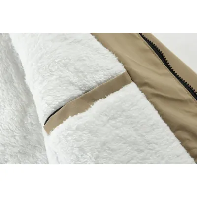 Herrkla - Parka Winterjas Heren – Gevoerd met Capuchon en Waterdichte Stof