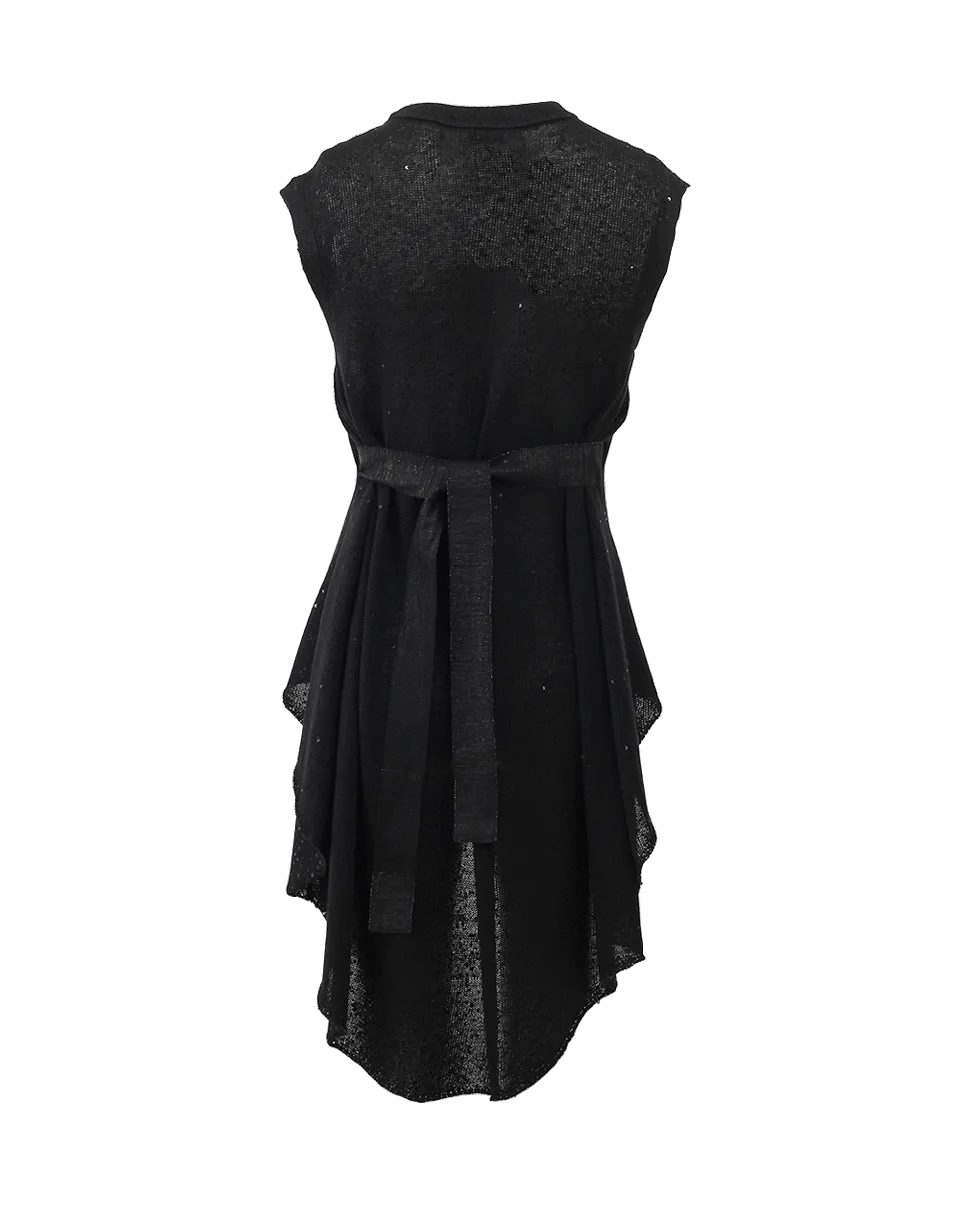 High-Low Belted Tunic