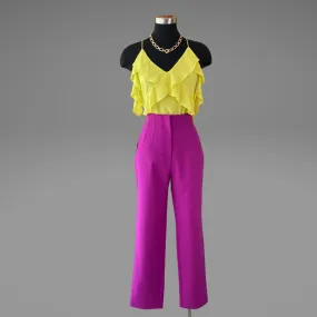 High Waist Fitted Tommy Pants (Pick Color)