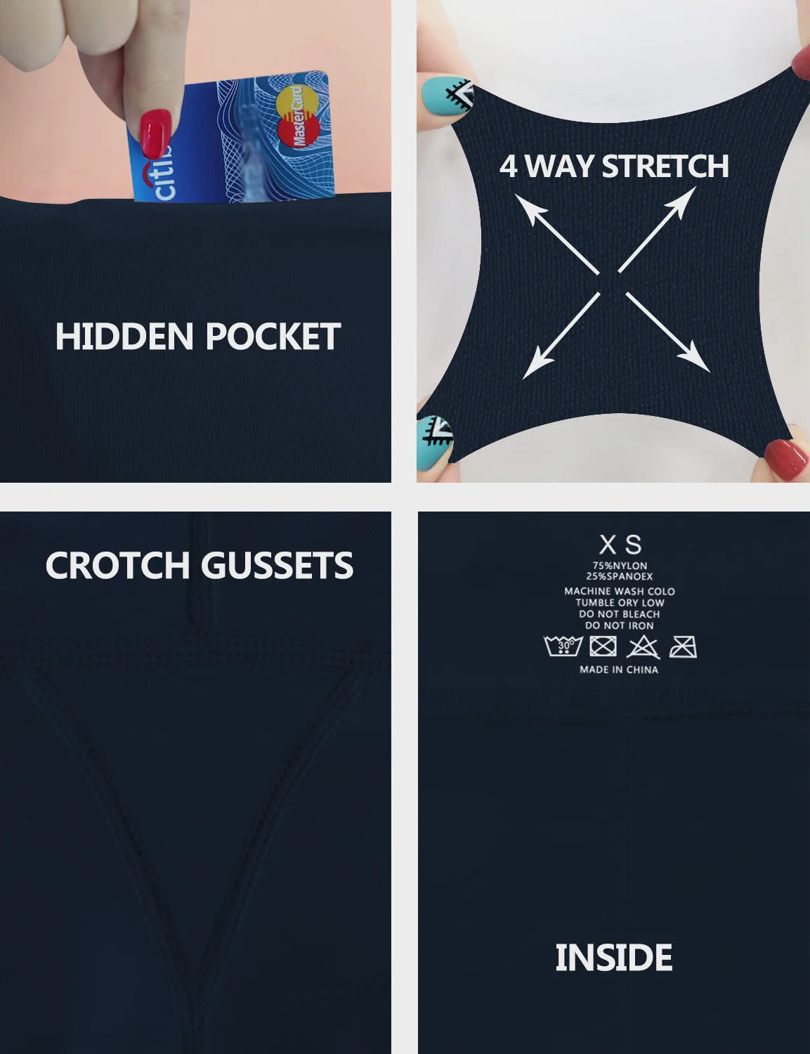 High Waist Golf Pants darknavy_Golf