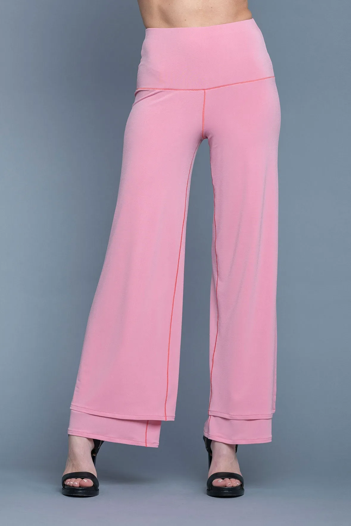 High Waist Layered Pants