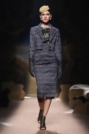 Houndstood Offset cropped Jacket