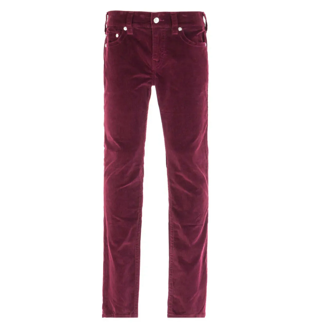 HUSH Burgundy SKINNY PANTS TROUSERS SIZE UK 12 US 8 ladies