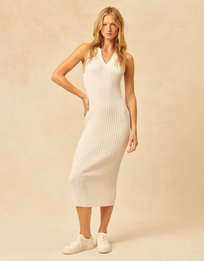 John   Jenn - Aidan Dress in Sesame