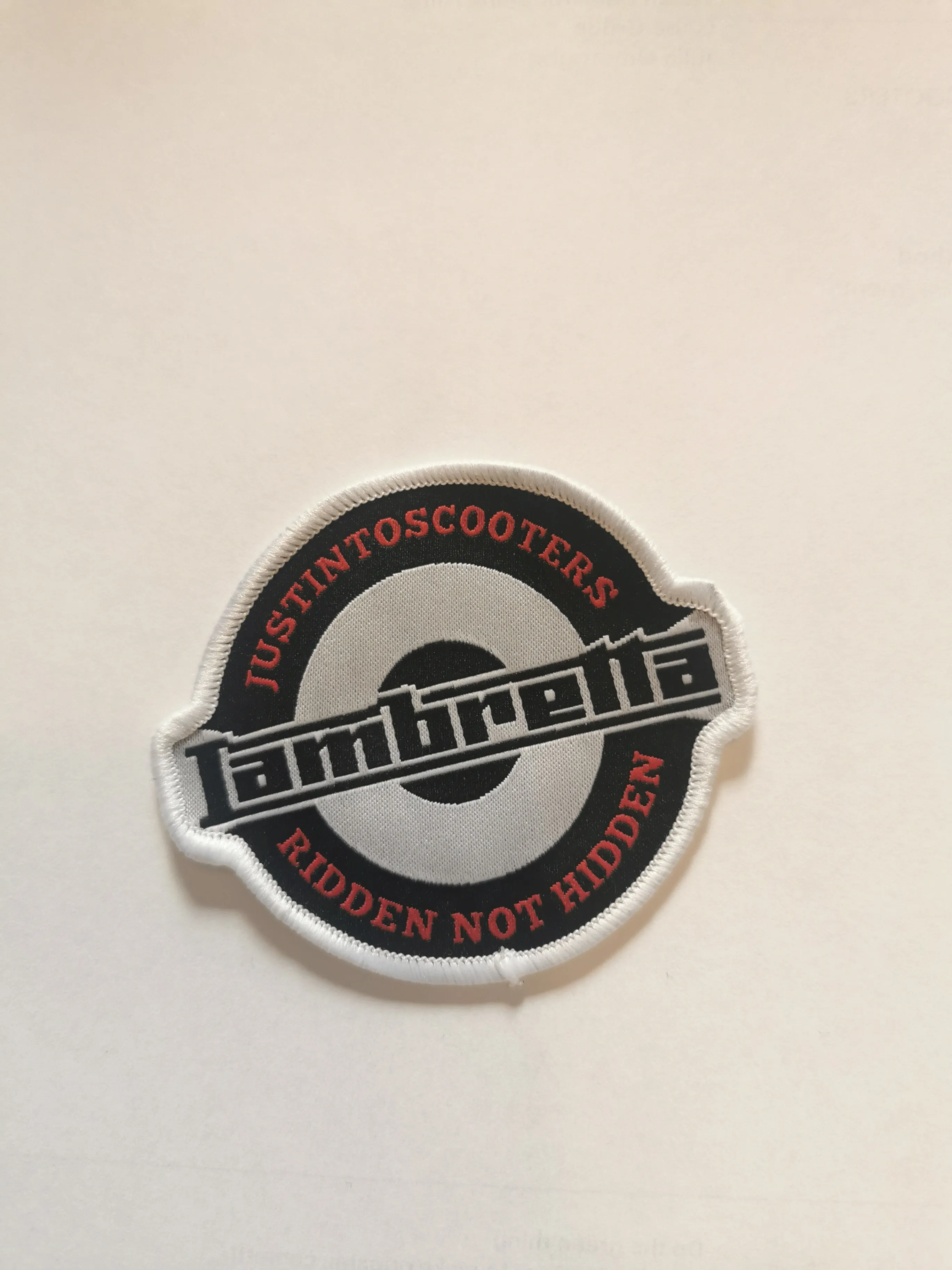 JUSTINTOSCOOTERS LOGO PATCHES