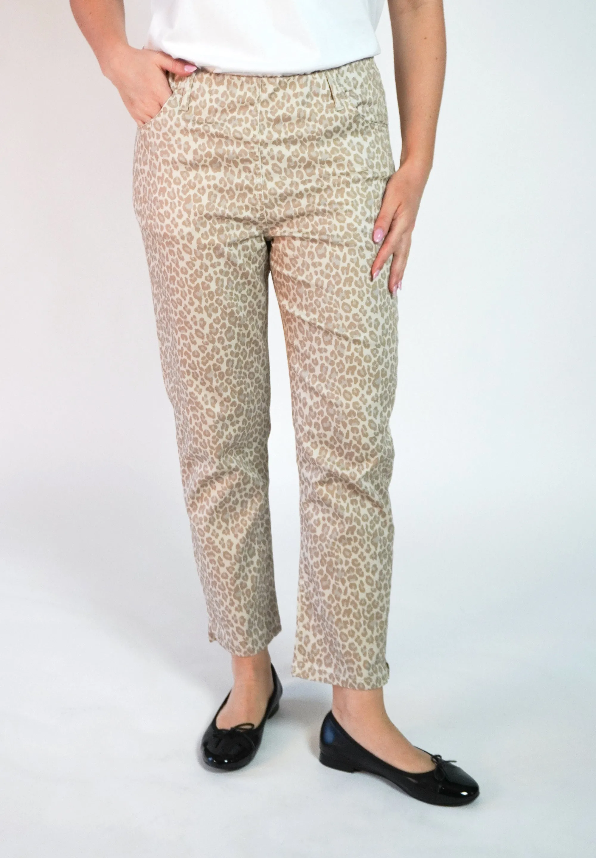 Kelly Regular Crop - Birch Leopard