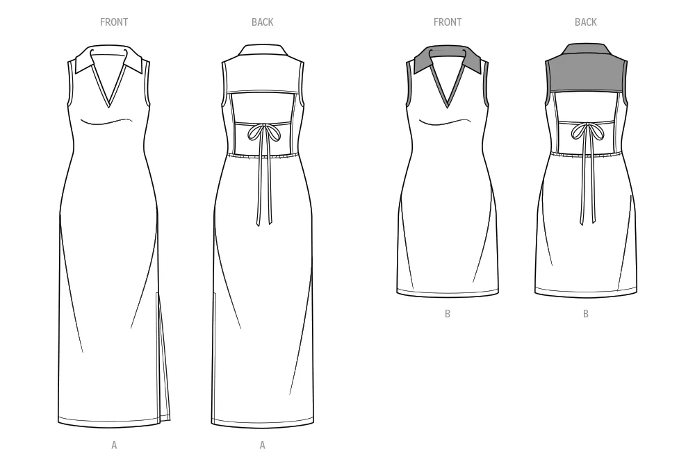 Know Me Sewing Pattern 2084 Dress in Two Lengths by Duana M. Chandler