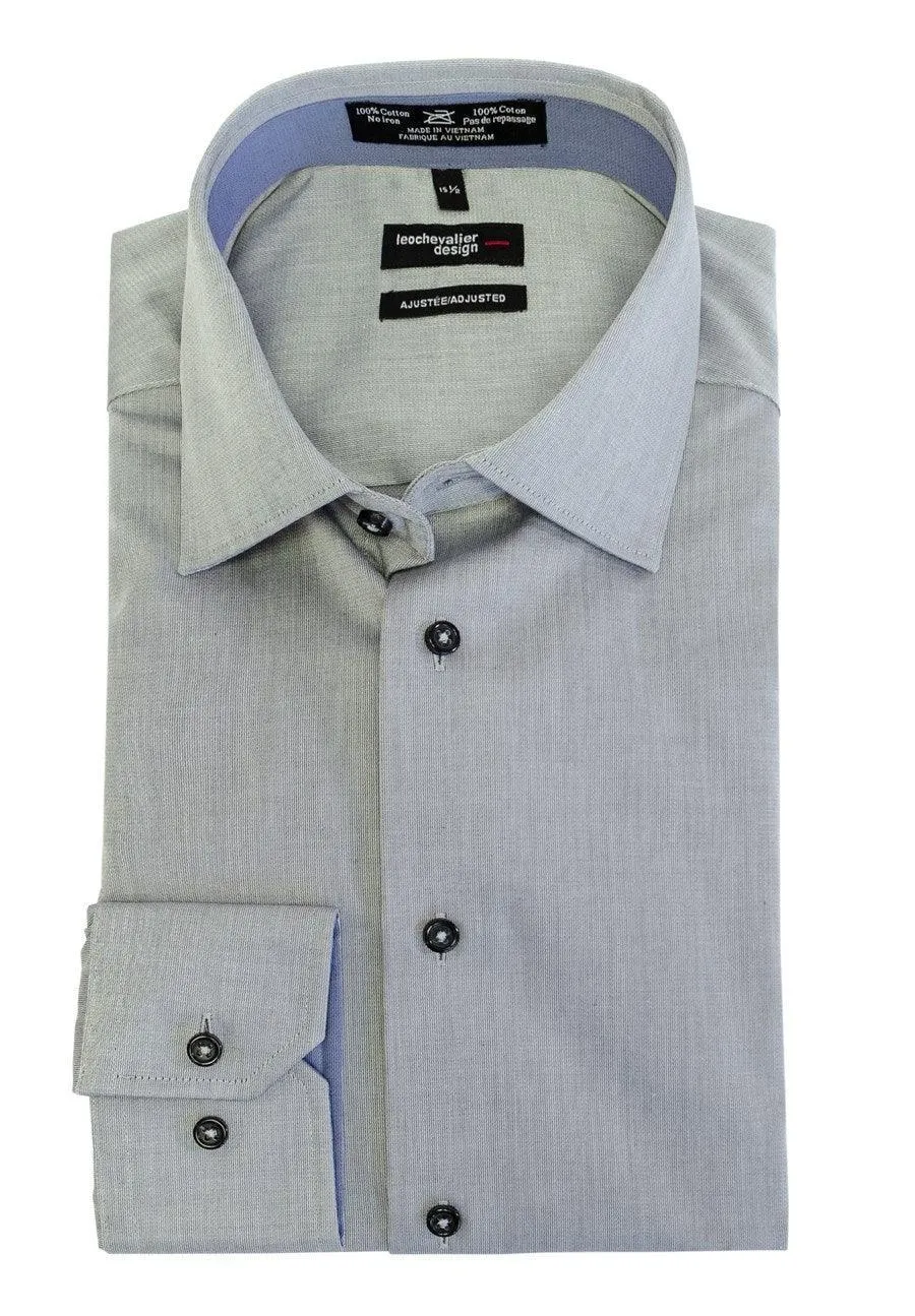 Leo Chevalier Cotton LS Dress Shirt