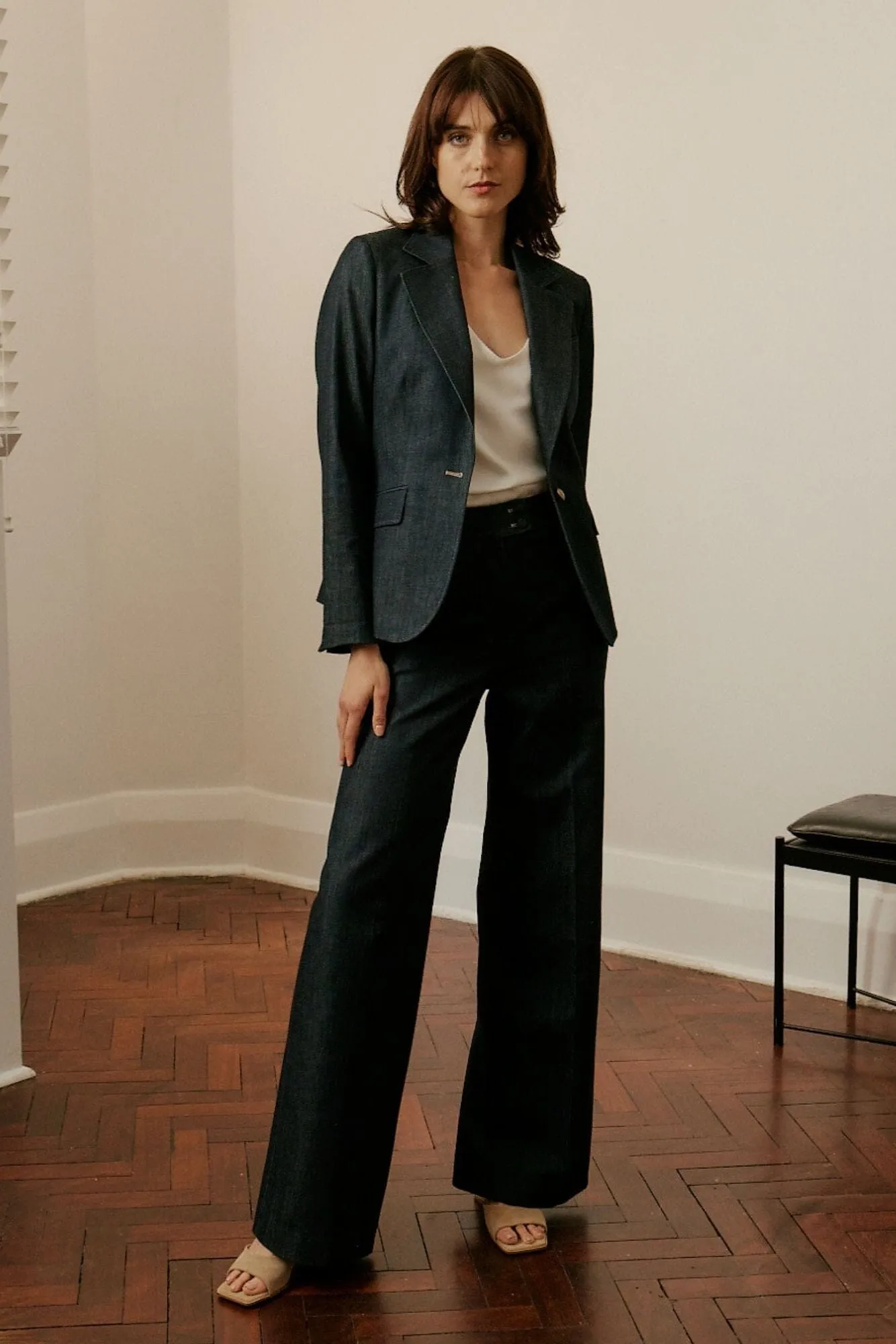 Lily Jacket - Blue Denim Cashmere