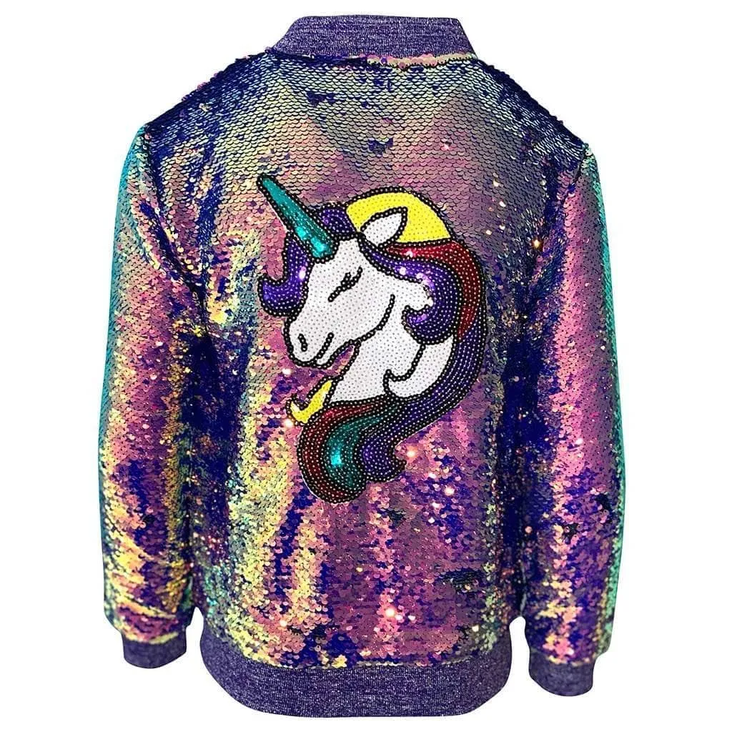 Magic Shimmer Unicorn Bomber