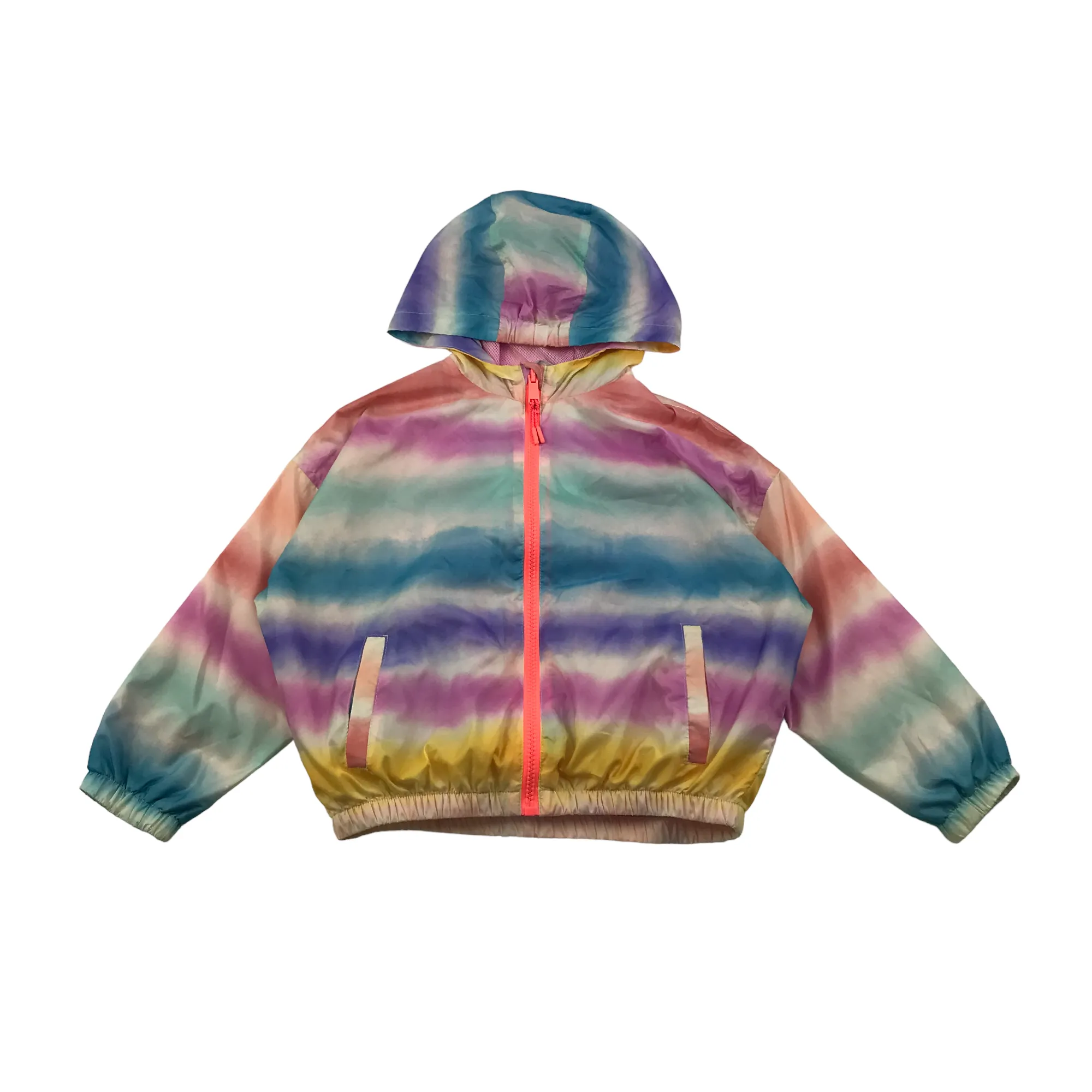 M&S Multicolour Gradient Pattern Light Bomber Jacket Age 5