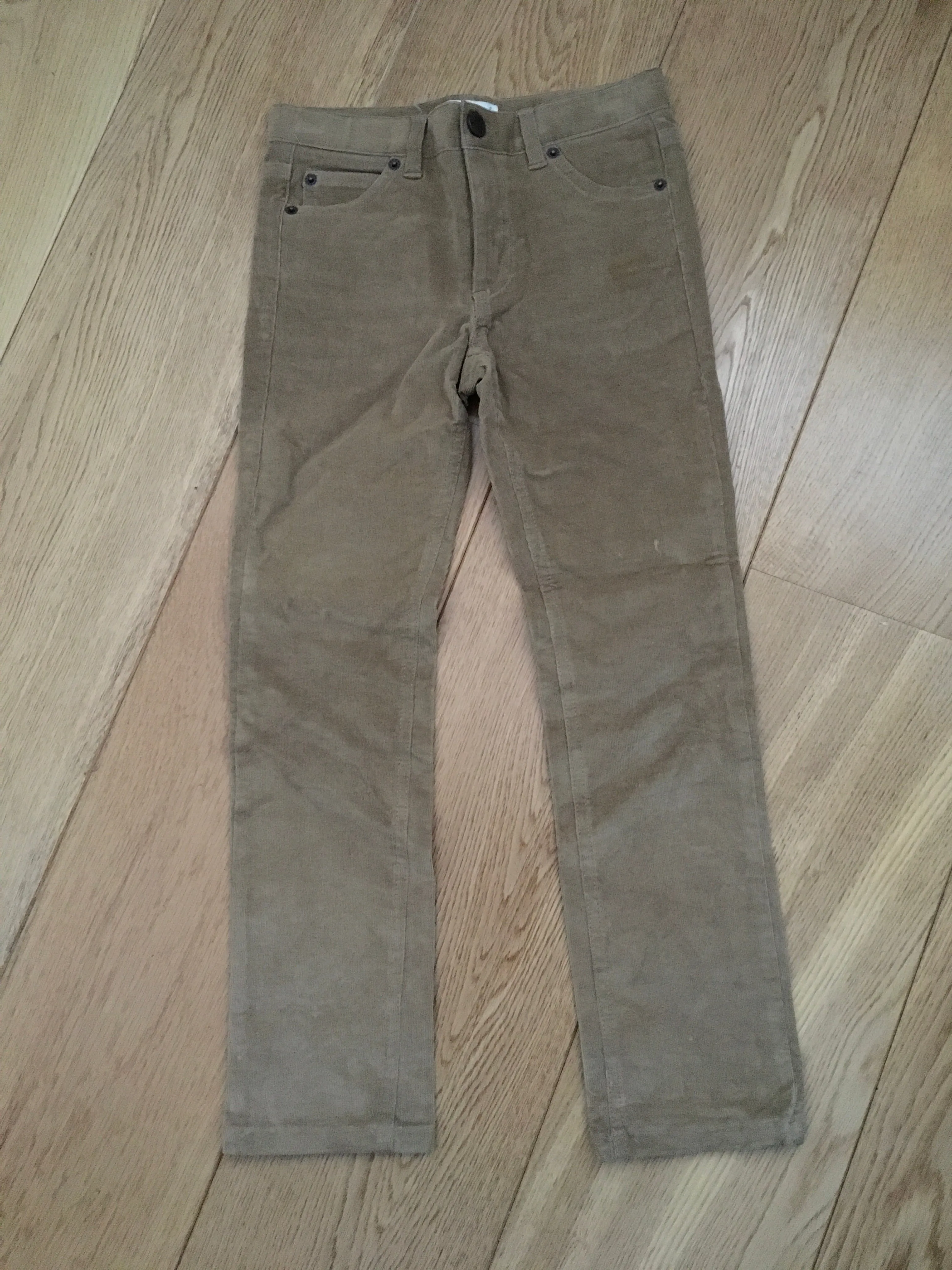 Marie Chantal BOYS' BEIGE CORDUROY CORD TROUSERS PANTS 8 Years old children