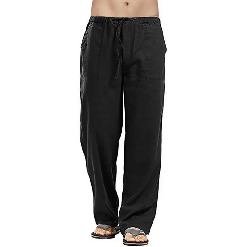 Men's Cotton Linen Summer Shorts