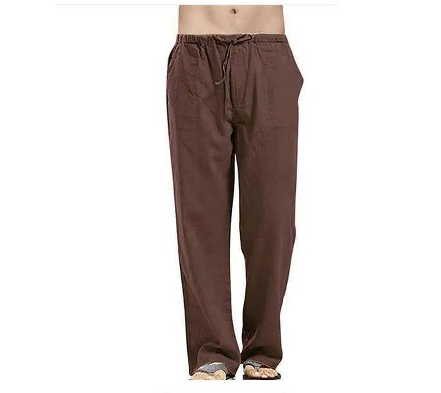 Men's Cotton Linen Summer Shorts