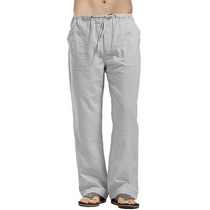 Men's Cotton Linen Summer Shorts