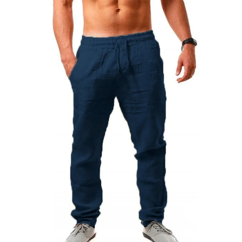 Men's Cotton Linen Summer Shorts