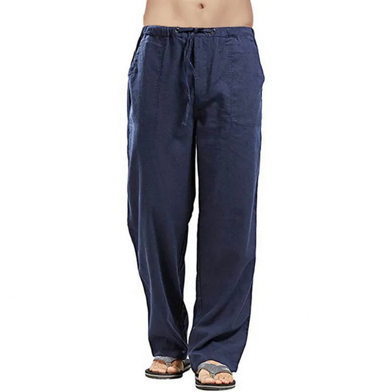 Men's Cotton Linen Summer Shorts