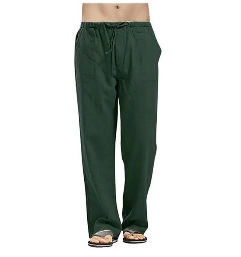 Men's Cotton Linen Summer Shorts